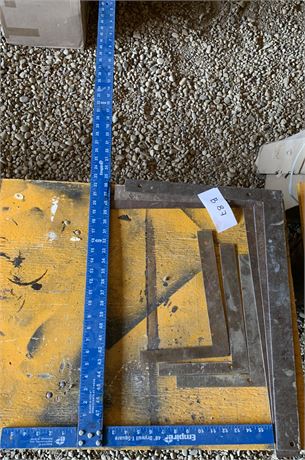 Lot 87 - Drywall T Squares and (6) Various Squares
