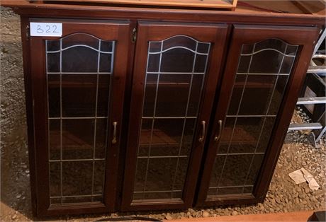 Lot 22 - Wall Unit China Cabinet