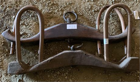 Lot 77 -(2) Ox Yoke