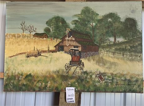 Lot 110 - Oil Panting