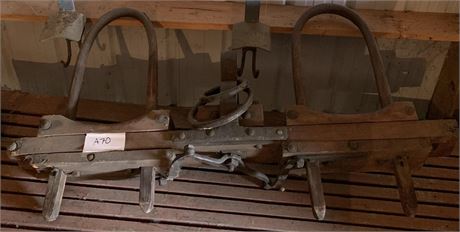 Lot 70 -(1) Ox yoke with Adjustable Metal Hardware