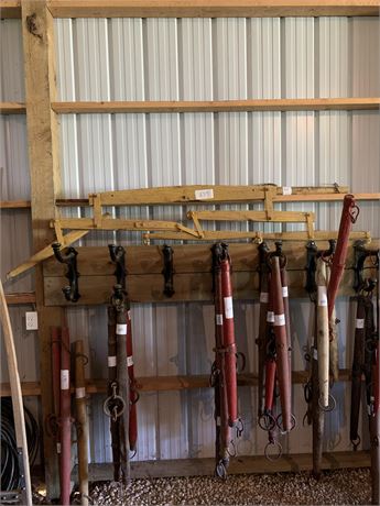 Lot 41 - (5) Neck yokes