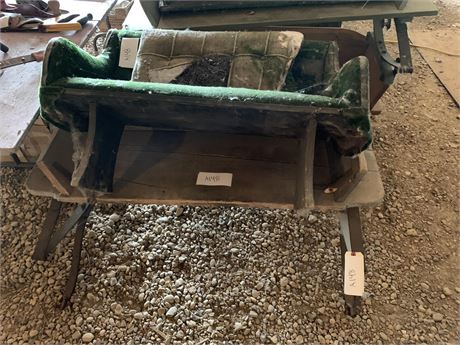 Lot 148 - Buggy seats benches