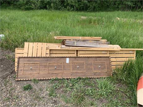 Lot 186 - Wooden Parts