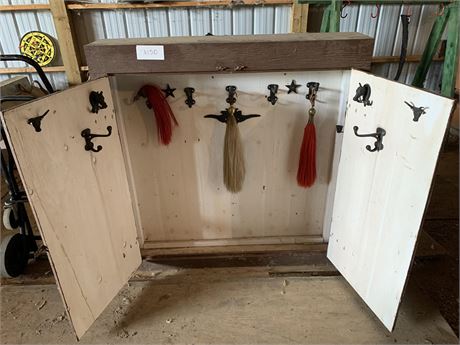 Lot 150 - Harness and Reins cabinet