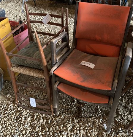 Lot 154 - Rustic Chairs