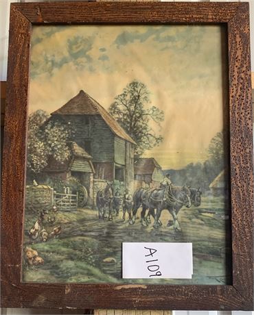 Lot 109 -Rustic Print
