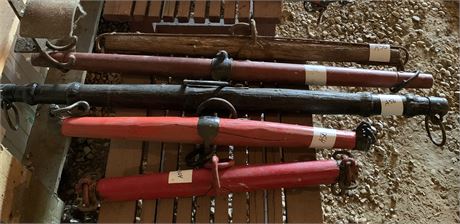 Lot 56 -(2) Neck Yokes (1) Single Tree  (3) Sets of various yokes