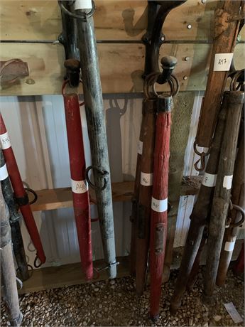 Lot 46 - (5) Neck yokes