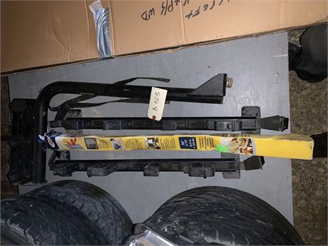 Lot 163 - Roof Rack and Trailer mount bike Rack