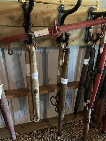 Lot 44 -(5) Single tree and neck yokes
