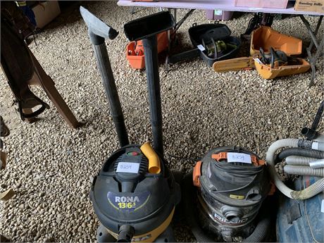 Lot 254 - (2) Shop Vacuums