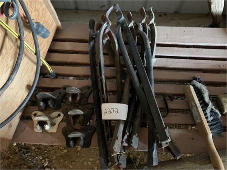 Lot 272 - Various Cast Iron Hooks