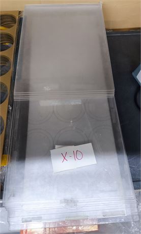 Lot X-10 - Plastic Molds for Cookies
