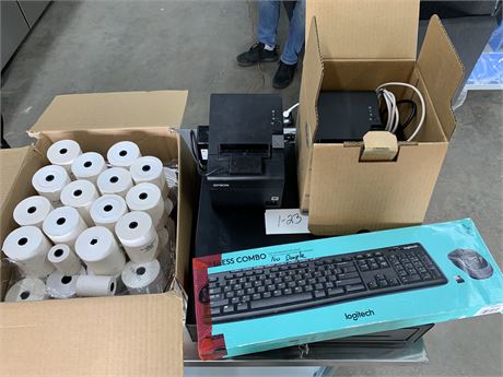 Lot 1-23 - Various POS Supplies