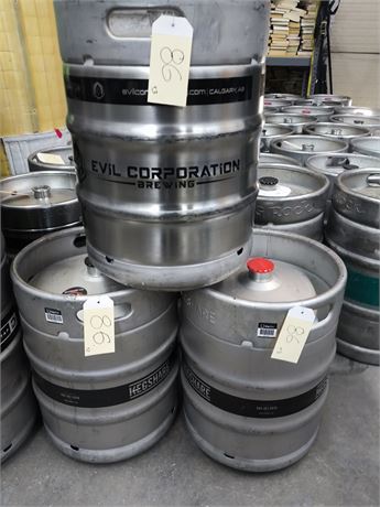 Lot 86 - 50L Kegs with Contents