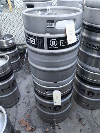 Lot 10 - 50L Kegs