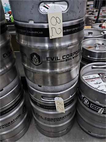 Lot 82 - 50L Kegs with Contents