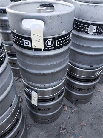 Lot 14 - 50L Kegs