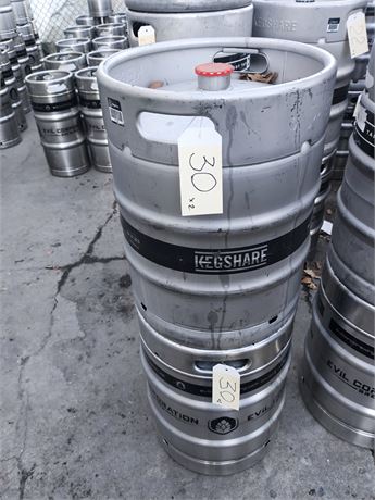 Lot 30 - 50L Kegs