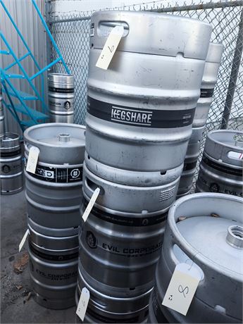 Lot 9 - 50L Kegs