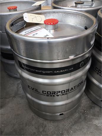 Lot 70 - 50L Keg with Contents