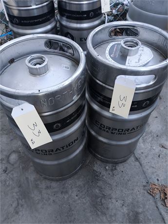 Lot 33 - 30L Kegs