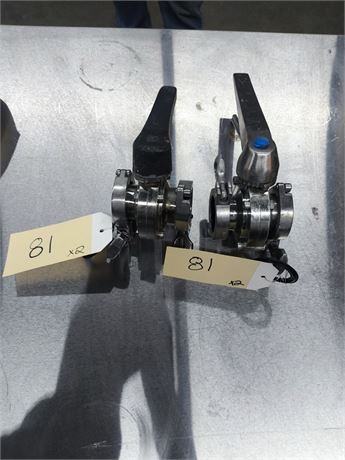 Lot 81 - Butterfly Valves