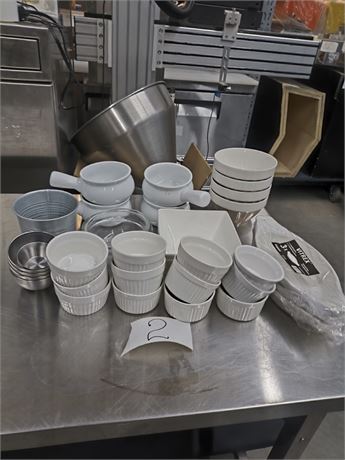 Lot 2 - Plates and Bowls