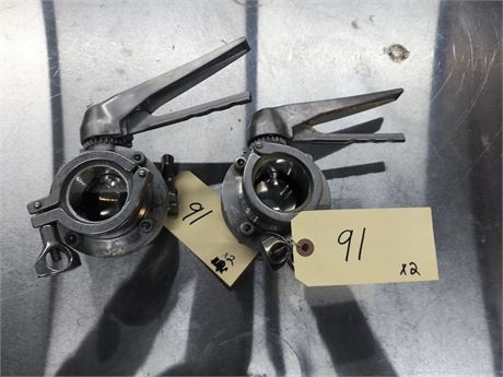 Lot 91 - Butterfly Valves