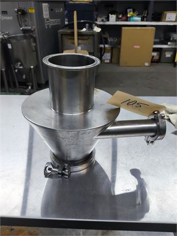 Lot 105 -  Stainless Steel Malt Hydrator
