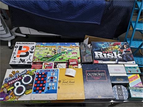 Lot 29 - Board Games