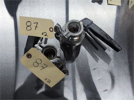 Lot 87 - Butterfly Valves