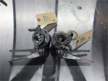 Lot 86 - Butterfly Valves