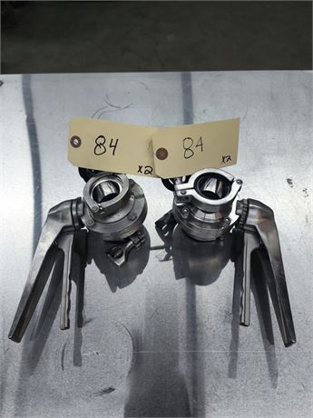 Lot 84 - Butterfly Valves