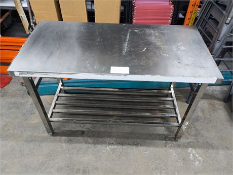 Lot 41 - Galvanized Table