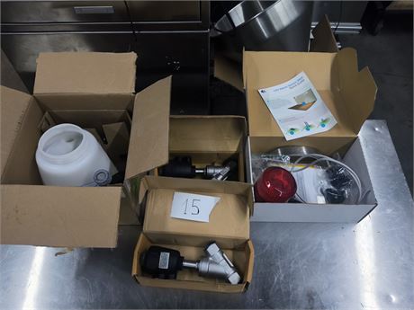 Lot 15 - C02 Alarm and Various