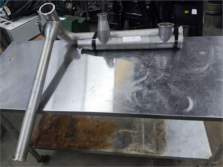 Lot 131 - Stainless Steel Pipe