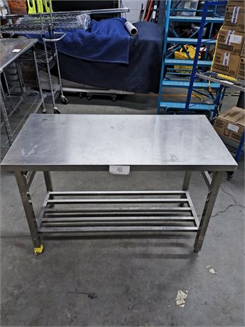 Lot 42 - Galvanized Table