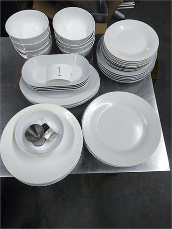 Lot 1 - Plates and Bowls