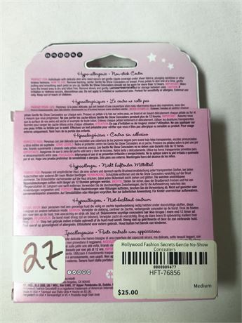 Lot 27 - Gentle No-Show Concealers