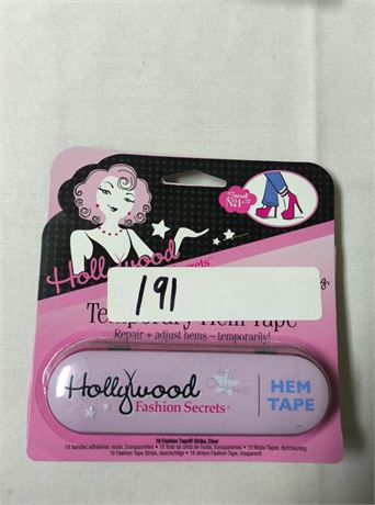 Lot 191 - Temporary Hem Tape