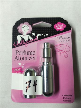 Lot 74 - Refillable Perfume Atomizers