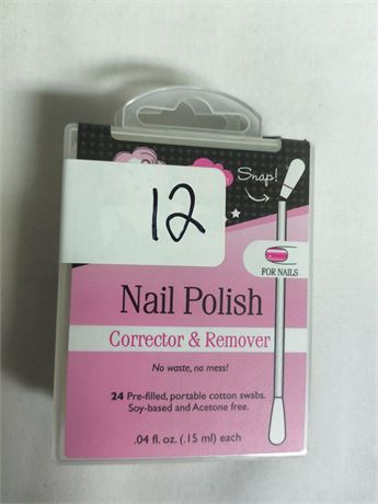 Lot 12 - Nail Polish Corrector & Remover