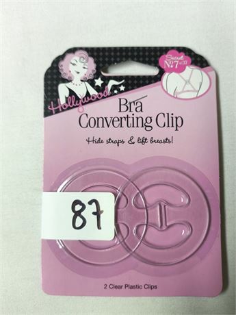 Lot 87 - Bra Converting Clips