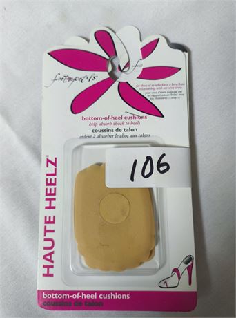 Lot 106 - Bottom-of-Heel Cushions