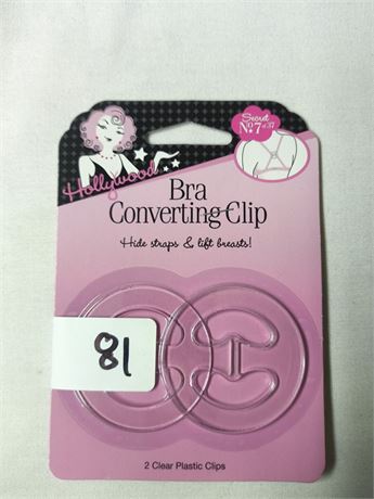 Lot 81 - Bra Converting Clips