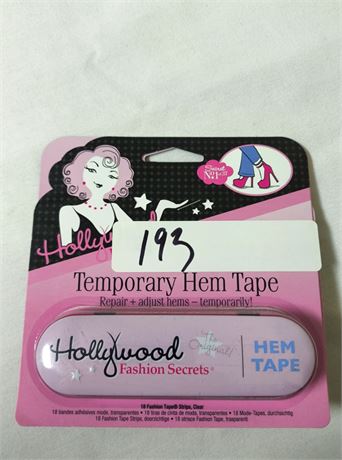 Lot 193 - Temporary Hem Tape