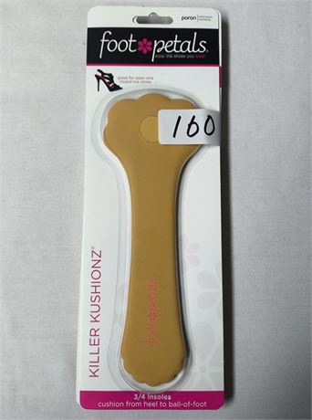 Lot 160 - 3/4 Insoles Cushions from Heel to Ball-of-Foot