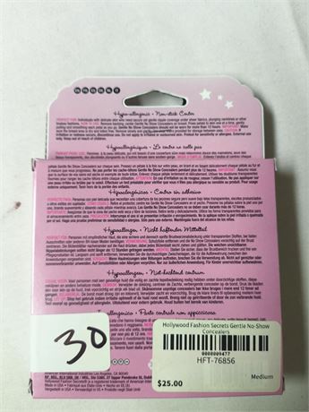 Lot 30 - Gentle No-Show Concealers